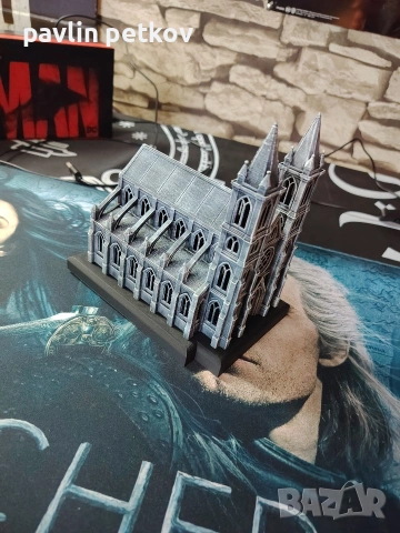 Нощна лампа катедрала, снимка 3 - Настолни лампи - 53677813