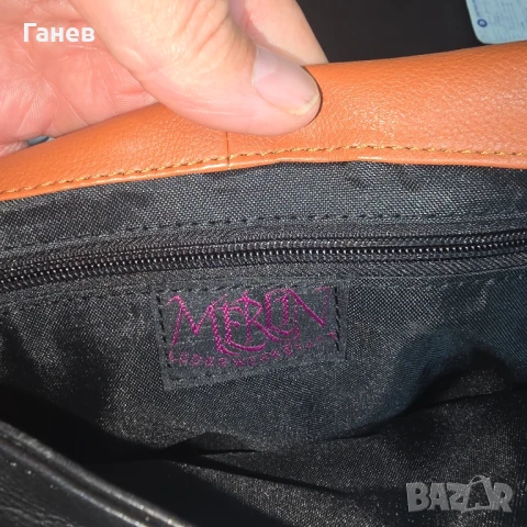 Луксозна чанта Merlin, снимка 3 - Чанти - 50576418