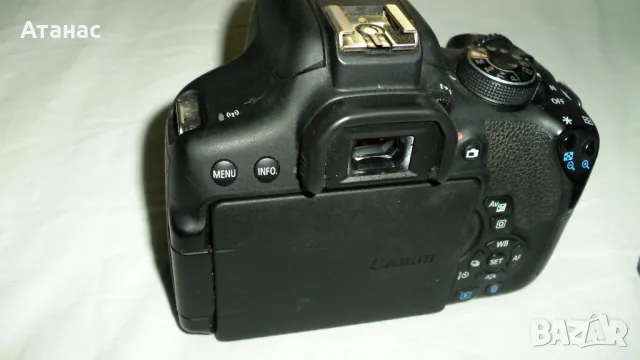 Фотоапарат Canon EOS 750D 24 MP FullHD Wi-Fi и оригинални обективи, снимка 8 - Фотоапарати - 47254391