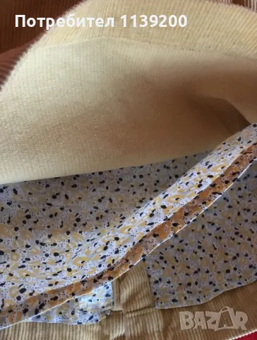 3-6м френски джинсов сукман и блузка Natalys 100% памук момиче, снимка 7 - Бебешки рокли - 49844400