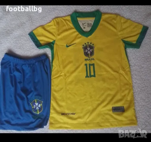 Бразилия 💛⚽️ РЕТРО детско юношеска футболни екипи , снимка 6 - Футбол - 34004950