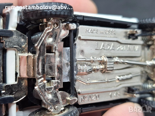 Лада Нива, А20, 1983 година, 1:43, Тантал, Радон, Саратов, снимка 10 - Колекции - 53622178