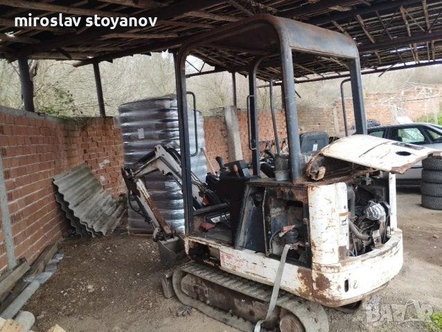 бобкат багер 1.5 т кубота двигател, снимка 2 - Индустриална техника - 50449013