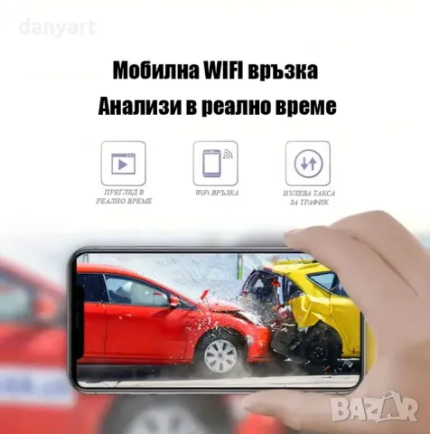 1080P HD Камера за Автомобил Бус или Камион с Нощно Виждане и 24/7 Паркинг Мониторинг, снимка 3 - Аксесоари и консумативи - 50247139