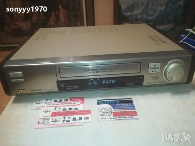 JVC HR-S9400Е SUPER VHS-MADE IN GERMANY 1407241131, снимка 10 - Плейъри, домашно кино, прожектори - 46574232