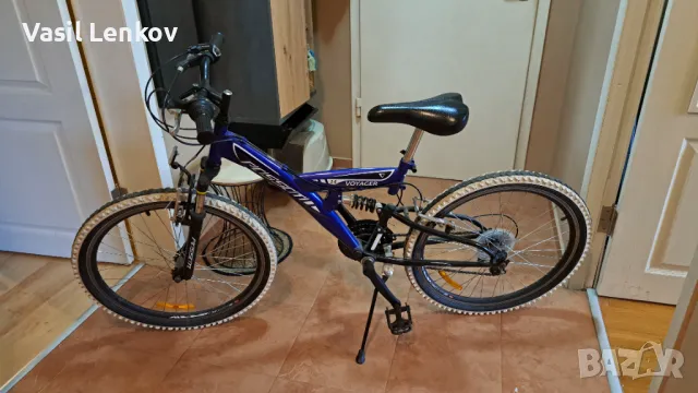 Запазен велосипед Passati 24" VOYAGER – с преден и заден амортисьор , снимка 2 - Велосипеди - 50165898