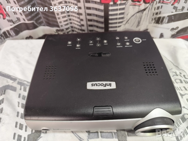 Мултимедиен проектор InFocus , снимка 4 - Друга електроника - 51639610