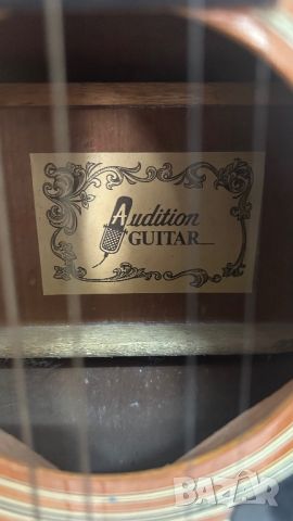 Японска китара Audition guitar, снимка 3 - Китари - 45338737
