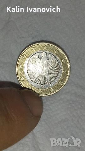 1евро с буквата F И грешка при печатането и 50 евро цента , снимка 4 - Нумизматика и бонистика - 53893817