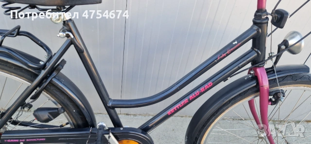 Алуминиев дамски велосипед Kettler колело 26", снимка 4 - Велосипеди - 53833427