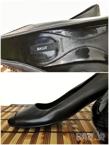 Bally 1851 Grayson Swiss / 37* / дамски обувки естествена кожа и кован гьон / състояние: отлично, снимка 13 - Дамски обувки на ток - 45569962
