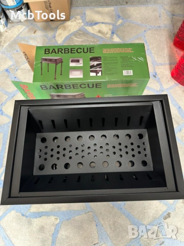 Преносимо сгъваемо барбекю с регулируема височина, снимка 6 - Барбекюта - 54090065