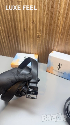 Yves Saint Laurent ⚜️ Дамски Колани - Естествена Кожа , снимка 2 - Колани - 53182043