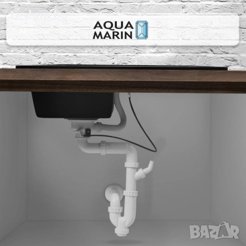 Мивка за вграждане гранит Аquamarin немско производство, снимка 6 - Мивки - 53741780