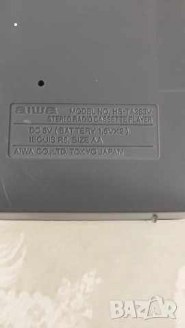 AIWA TA 283, снимка 2 - Радиокасетофони, транзистори - 52829319