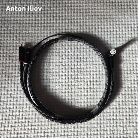 Wireworld Micro-Platinum Eclipse™ 10 Tonearm Cable 1,0m 5pin DIN 90º to 2xRCA, снимка 5 - Други - 53122133