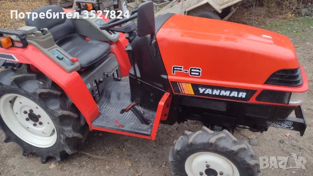 Трактор yanmar f-6 с инвентар , снимка 2 - Селскостопанска техника - 47839615