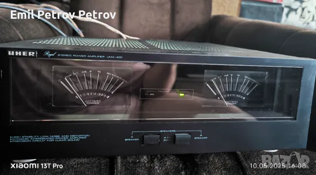 Промо ⭐ ⭐ ⭐ Uher uma-400 2x200W 8om  ( крайно стъпало ) Hantor LA-1000 ( предусилвател), снимка 9 - Ресийвъри, усилватели, смесителни пултове - 50232813