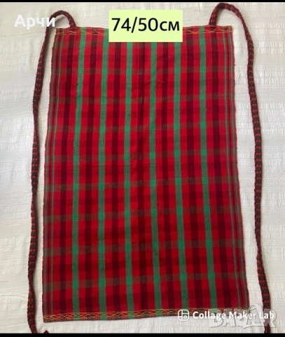 Автентична родопска престилка, снимка 6 - Антикварни и старинни предмети - 53692789