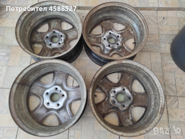 Железни джанти 16'' 5х114.3 6,5J, ц.о-60,1мм за Тойота рав4 Toyota Rav4, снимка 8 - Гуми и джанти - 52000957