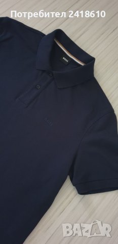 Hugo Boss Pallas Pique Cotton  Mens Size L НОВО! ОРИГИНАЛНА Тениска!, снимка 10 - Тениски - 46103081