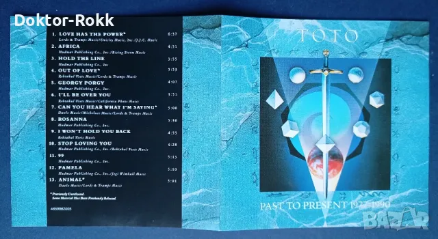 Toto - past to present 1977 - 1990 (CD, 1990), снимка 4 - CD дискове - 49751518
