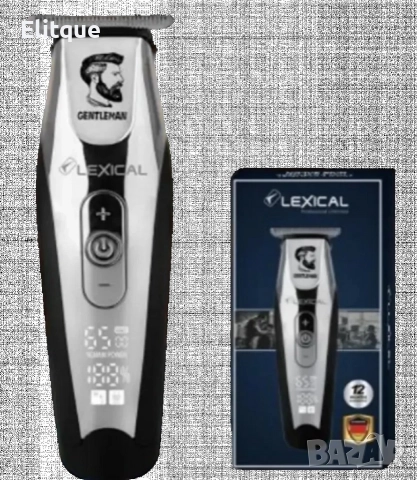 Професионална машинка за подстригване за коса и брада Lexical LHC-5631, 5W, 1000mAh, LSD Дисплей, снимка 6 - Електрически самобръсначки - 52870815