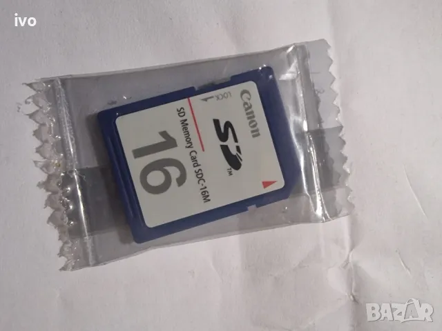 canon sd card, снимка 2 - Фотоапарати - 50279125