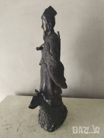 Стара китайска статуетка, снимка 2 - Други ценни предмети - 45349975