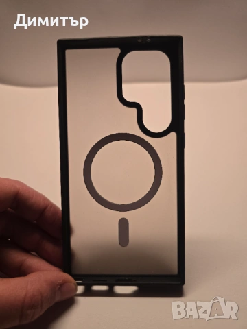 Калъфи за Samsung Galaxy S24 Ultra с MagSafe магнит – твърди/меки + порести (охлаждащи) модели, снимка 4 - Калъфи, кейсове - 53483252