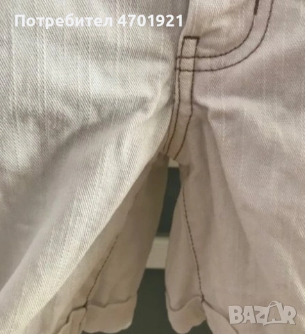 Бели къси панталони, снимка 4 - Къси панталони и бермуди - 53216125