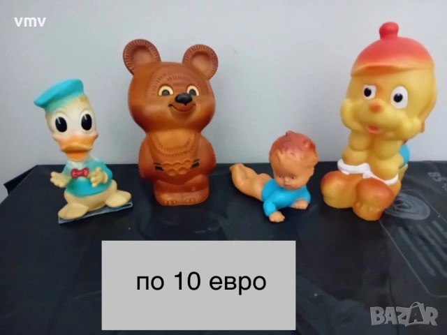 Стари гумени играчки, снимка 2 - Колекции - 53883201
