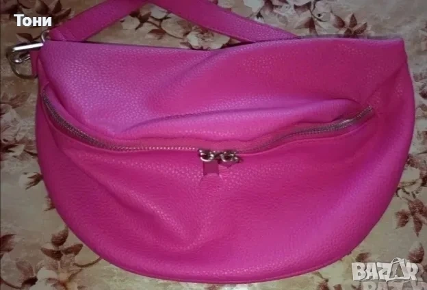 GINA BENOTTI Нова Кожена Дамска Чанта , снимка 2 - Чанти - 53729468
