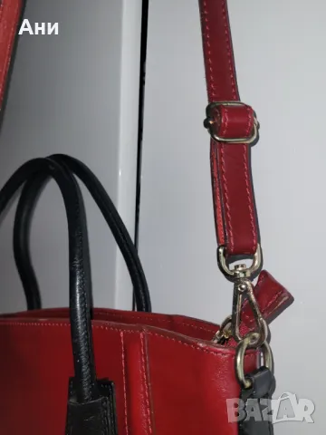 Дамска чанта от естествена кожа, снимка 7 - Чанти - 50016356