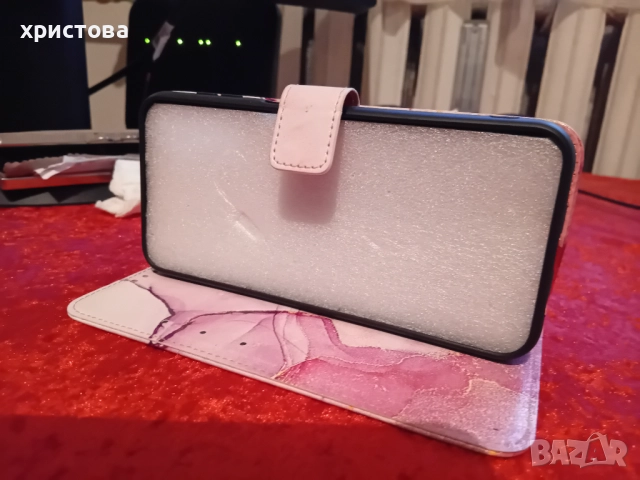 Кожен калъф-тефтер Samsung A14 4G/5G, снимка 5 - Калъфи, кейсове - 45370989