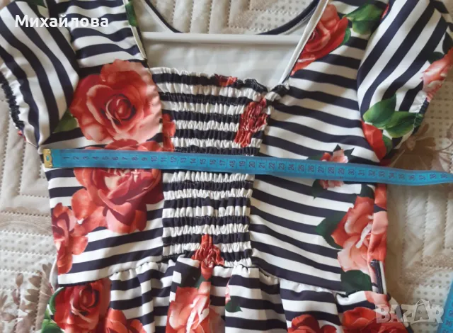 Рокля с цветя НОВО , снимка 3 - Детски рокли и поли - 47192719