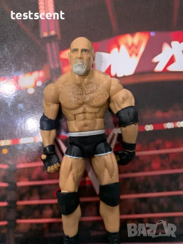 Екшън фигура WWE Bill Goldberg Бил Голдбърг Mattel Elite Series Top Picks, снимка 5 - Колекции - 48829918