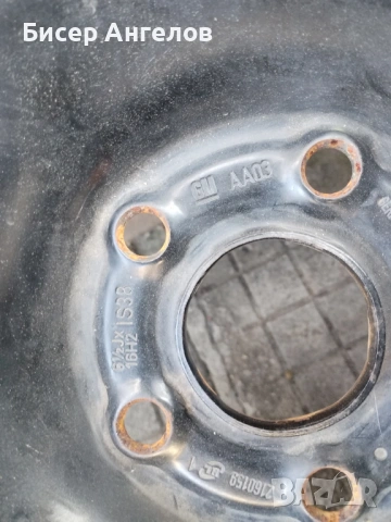 Джанти и гуми за VW  16" 6 1/2Jx16H2 , снимка 4 - Гуми и джанти - 53750275