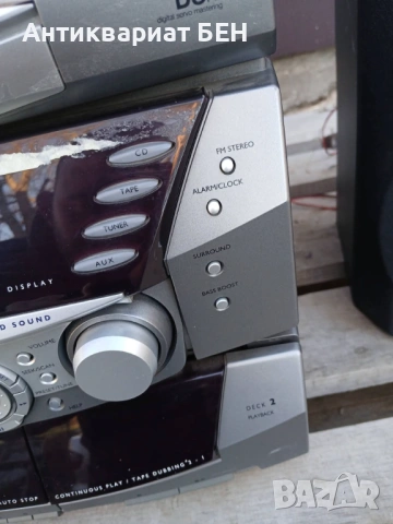 THOMSON система – 5 CD changer + AUX + оригинални колони., снимка 8 - Аудиосистеми - 54152336