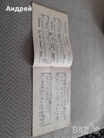 Стар нотен песенник Български Песни, снимка 3 - Специализирана литература - 53237339