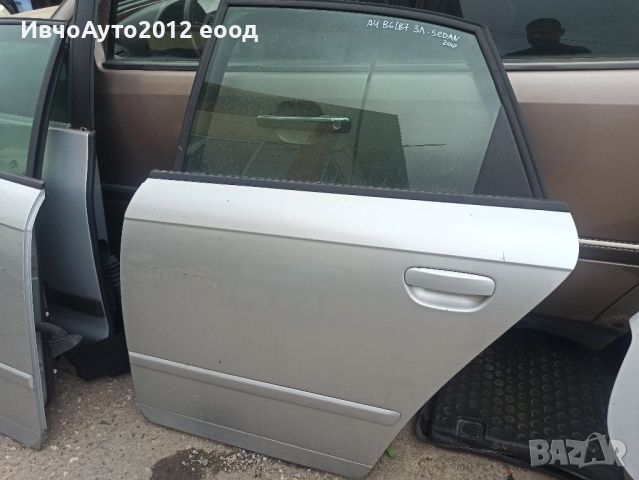 Задна дясна и задна лява врата Audi A4 B6 / B7 sedan, снимка 3 - Части - 45300700