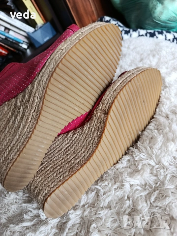 Обувки платформа MARCCAIN n.39 естествена кожа НОВИ, снимка 5 - Дамски обувки на ток - 53899452