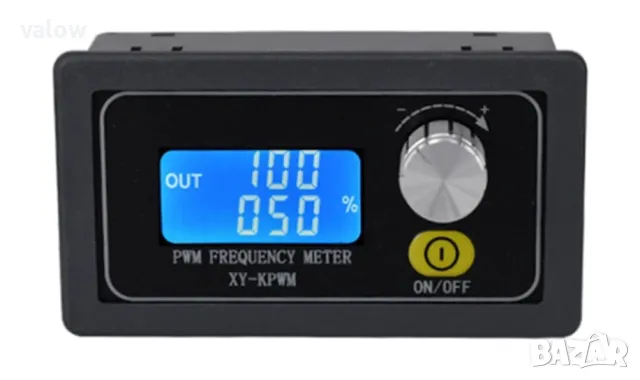 Генератор на правоъгълни импулси с регулируема честота 1Hz - 150KHz