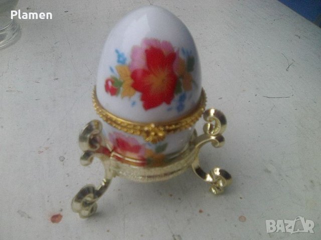 Яйце тип Фаберже, снимка 1 - Други ценни предмети - 45780701