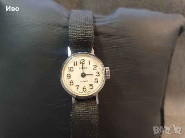 Дамски часовник Чайка 17 камъка / часовник чайка 17 камней Работи отлично. В много добро състояние., снимка 2 - Дамски - 51995727