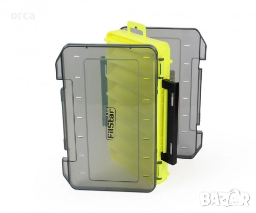 Двойна кутия за воблери FilStar – компактна и удобна за риболов, снимка 2 - Такъми - 52814481