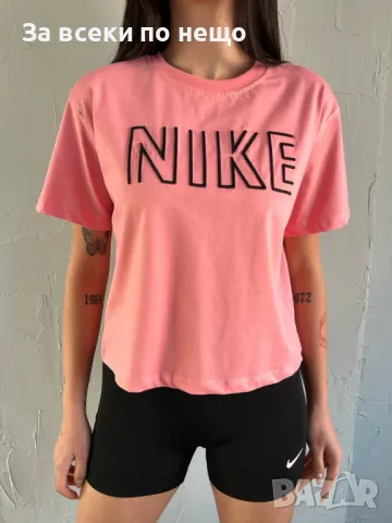 Nike Дамски Летен Комплект👚🩳Дамски Къс Екип Найк - 3 Налични Цвята Код LFS440, снимка 3 - Спортни екипи - 49882079