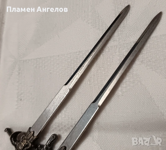Колекционерски миниатюрни мечове-Ножове за писма. , снимка 5 - Други ценни предмети - 53979601