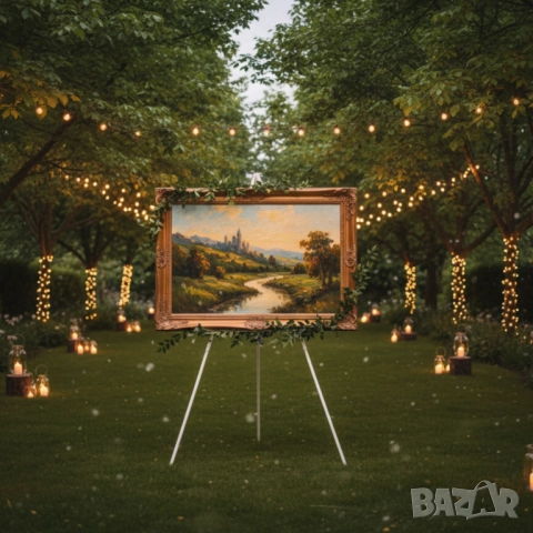 2бр/ Дървен статив за картини 63″ , VISWIN, снимка 3 - Други стоки за дома - 51967922