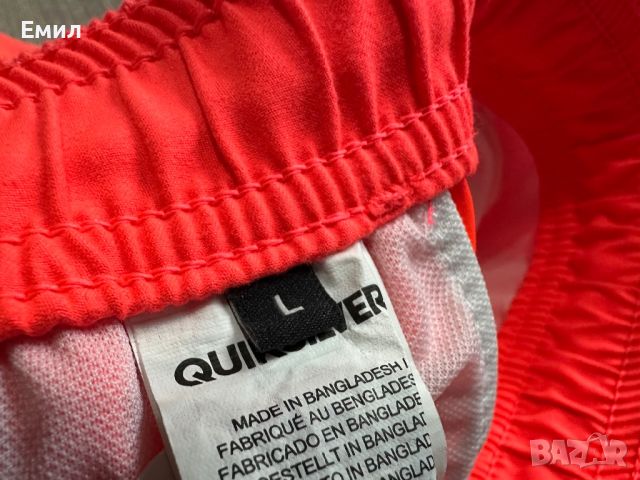 Мъжки шорти Quiksilver, Размер L (34), снимка 9 - Къси панталони - 45956226